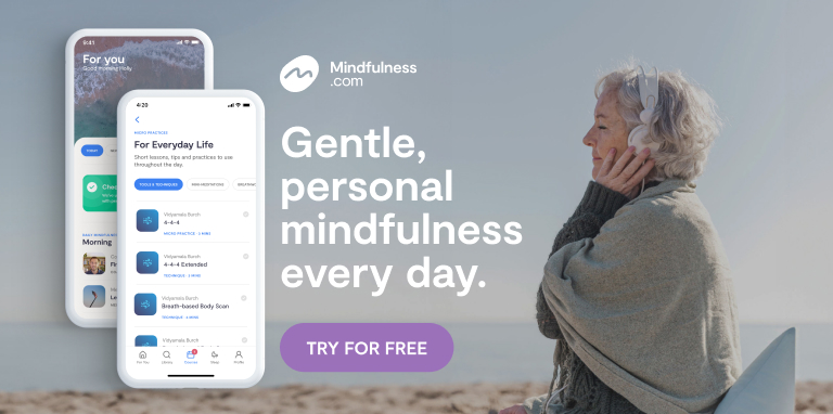 mindfulness website ad